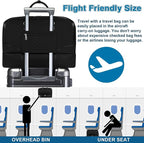 Weekender Bag for Women, Travel Duffel Bag Carry On Overnight Bag - Image 5