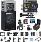 AKASO Brave 4 Action Camera 4K 30fps by AKASO