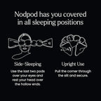 Nodpod Gentle Pressure Sleep Mask | Patented Light Blocking Design - Image 5