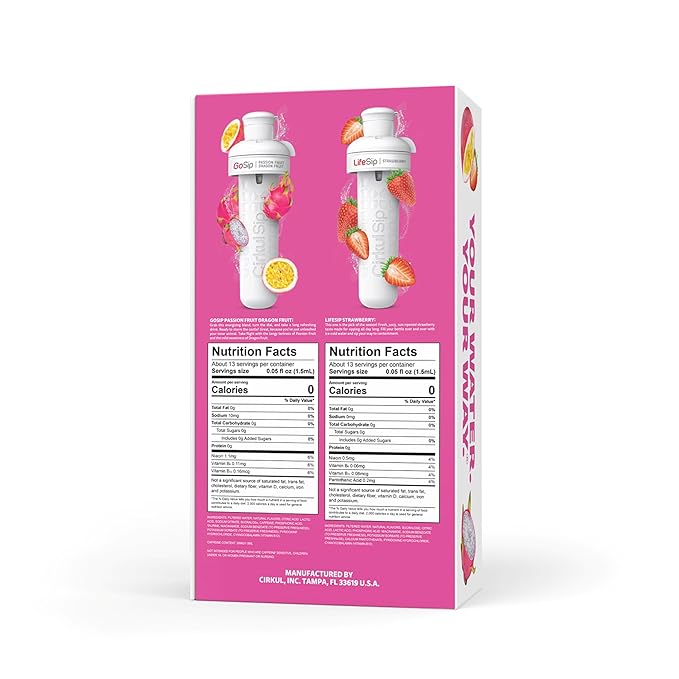 Cirkul 32oz. Hot Pink Stainless Steel Water Bottle Starter Kit - Image 4