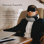 Travel Neck Pillows for Airplanes, Sleeping Essentials for Long haul Flights - Image 2