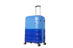 Melbourne Hardside 2 Piece Expandable Spinner Wheel Luggage Set (Two Tone Blue / 2 Piece (20"/28"))