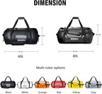Buffalo Gear Waterproof Duffle Bag 40L 60L 80L Roll-top Dry Bag Heavy Duty - Image 7