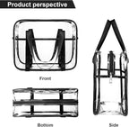 Clear Toiletry Bag Thick Transparent Cosmetic Bag Waterproof Makeup Artist - Image 2