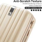 Hanke Luggage Sets 3 piece Carry On Luggage - Image 7