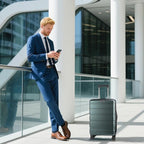 KROSER Carry On Luggage with Spinner Wheels & Built-in TSA Lock, Expandable Top - Image 7