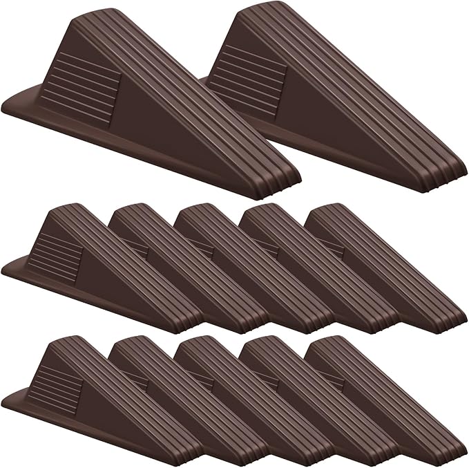 Frienda 12 Pcs Jumbo Door Stoppers Heavy Duty Door Stopper Tall up to 2inch by Frienda