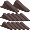Frienda 12 Pcs Jumbo Door Stoppers Heavy Duty Door Stopper Tall up to 2inch by Frienda
