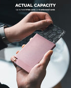 VULKIT Pop up Card Holder Minimalist Credit Card Holder RFID Blocking Slim - Image 2