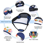 COOLBEBE Kids Travel Tray for Toddler Car Seat, Travel Tray for Airplane - Image 4
