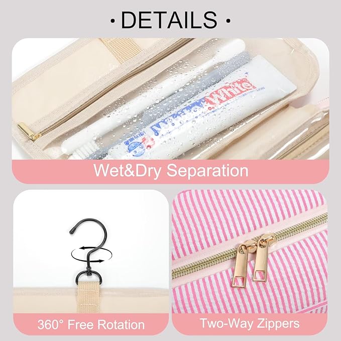 TOPEAST Travel Toiletry Bag for Women - Image 3