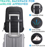 BANGE Business Smart Backpack Waterproof fit 15.6 Inch Laptop Backpack - Image 4