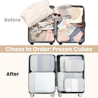 8 Set/6 Set/4 Set Compression Packing Cubes - Image 8