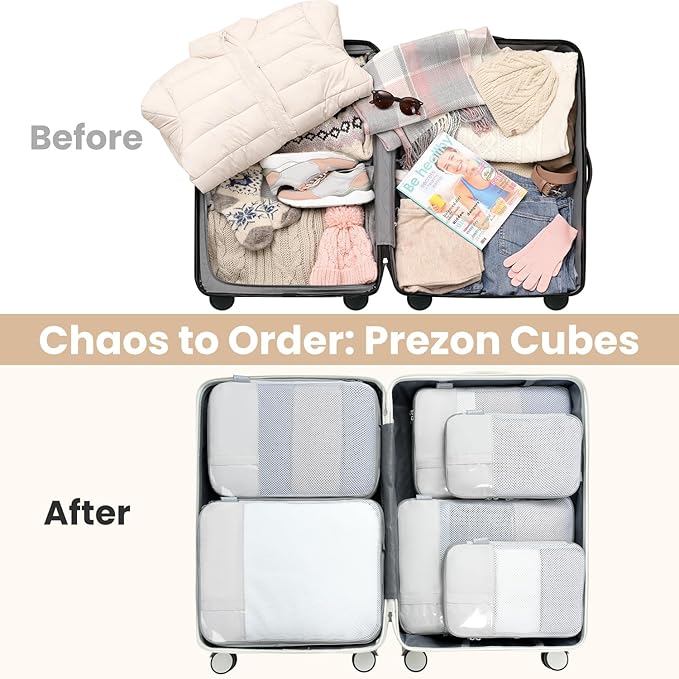 8 Set/6 Set/4 Set Compression Packing Cubes - Image 8