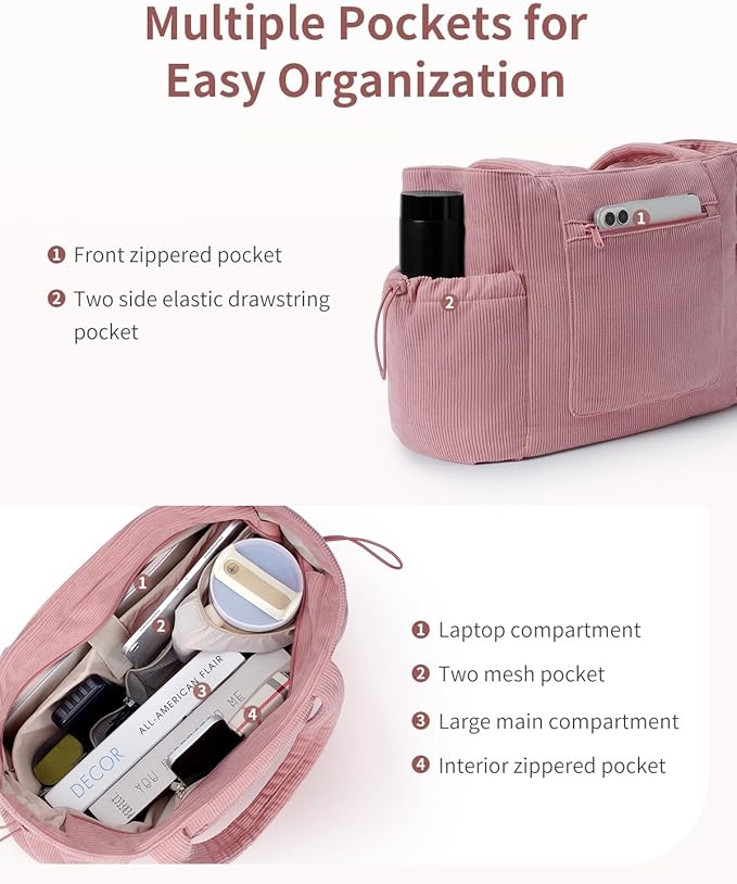 ECOHUB Tote Bag for Women, Work Tote Bags - Image 4