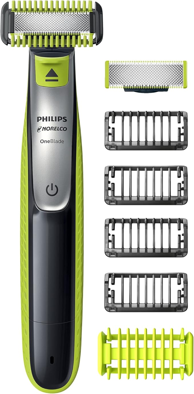 Philips Norelco OneBlade Face + Body Hybrid Electric Trimmer and Shaver by PhilipsNorelco