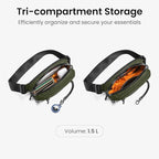 tomtoc 1.5L X-Pac Sling Bag - Image 4