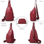 Sling Bag Crossbody Bags for Women Small Cross Body Bag Fanny Packs Chest Sling - Image 7