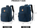 ZORFIN 36L Backpack for College, and Travel: Water Resistant Bookbag - Image 3