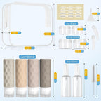 16pack Travel Bottles for Toiletries, TSA Approved Travel Size Containers Set - Image 2