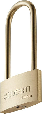 Weather Proof Lock, Solid Brass Padlock by SEDORTI