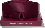 DROWSY Silk Sleep Mask. Face-Hugging, Padded Silk Cocoon by Drowsy