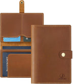Jack&Chris Genuine Leather Passport Holder by JackChris