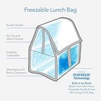 Packit® Freezable Lunch Bag, Sky Blue, Built - Image 3