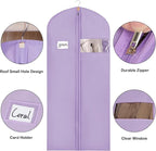 Syeeiex 60'' Garment Bags for Hanging Clothes, Garment Bags for Closet Storage - Image 5