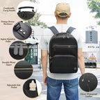 Camera Backpack Classic PU Leather - Image 2
