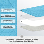 STOVER Outdoor Waterproof Fleece Travel Blanket - Image 5