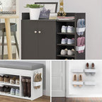 Wall Mounted Shoes Rack 6Pack - Image 2