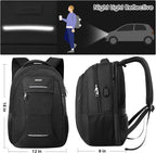 Backpack for Men and Women, School Backpack for Teens, Water Resistant Travel - Image 5