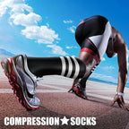 CHARMKING Compression Socks for Women & Men Circulation 15-20 mmHg is Best - Image 3