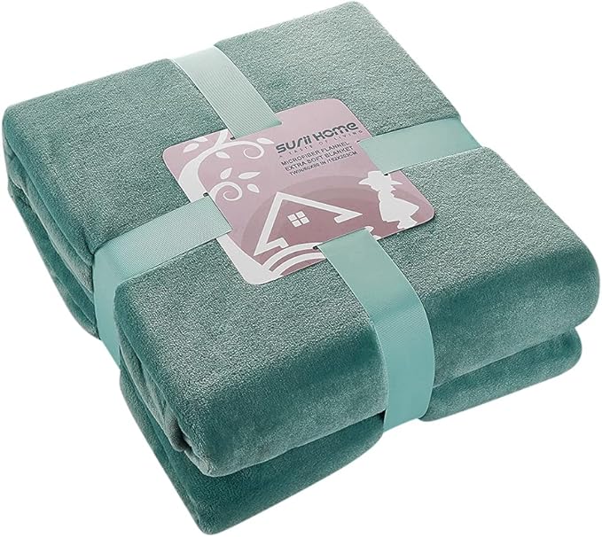 Surii Home Luxury Microfiber Flannel Blanket, Super Soft, and Breathable - Image 9