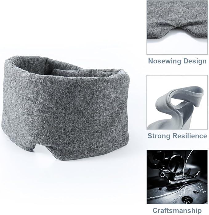 FRESHME Cotton Sleep Eye Mask for Women Men - Image 7