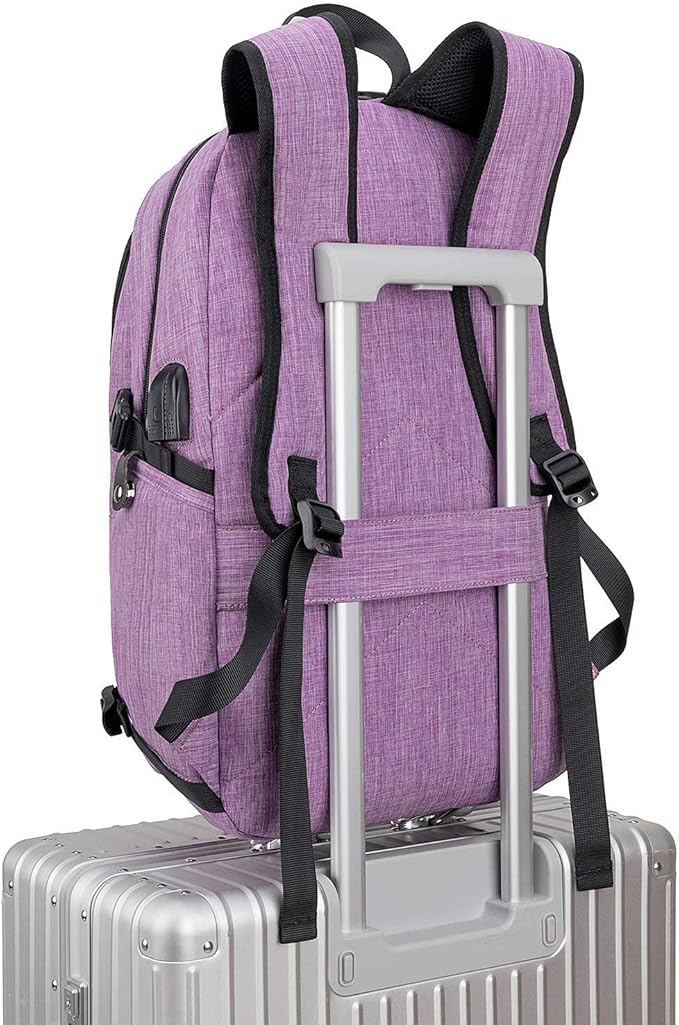 Tzowla Business Laptop Backpack Water Resistant Anti-Theft Backpack - Image 6