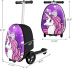 2-in-1 Ride-On Scooter Suitcase, Scooter Luggage - Image 6