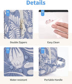 Narwey Clear Toiletry Bags for Traveling Women Men, Make Up Organizer, Skincare - Image 5
