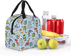 Cute Dragon Lunch Box Animal Lunch Bag Insulated Reusable Lunch Tote Bag Cooler - Image 4