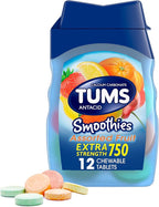 DMI 76-Piece First Aid Kit and TUMS 12 Count Smoothies Extra Strength 750mg - Image 5