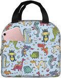 Cute Dragon Lunch Box Animal Lunch Bag Insulated Reusable Lunch Tote Bag Cooler by DMPROD