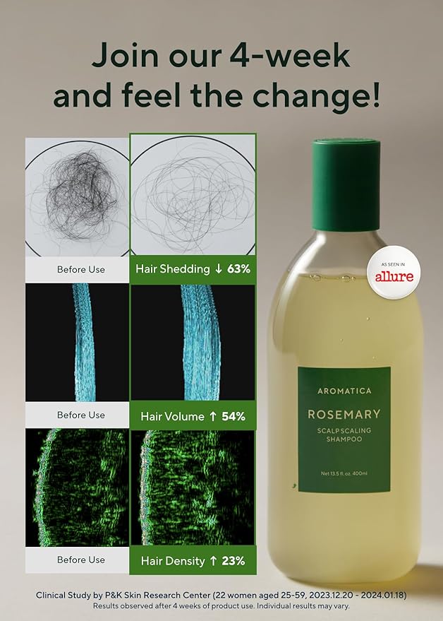 AROMATICA Rosemary Scalp Scaling Shampoo - Image 3