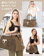 Birthday Graduation Gifts for Daughter, Initial Travel Duffel Bag Sports Gym - Image 5