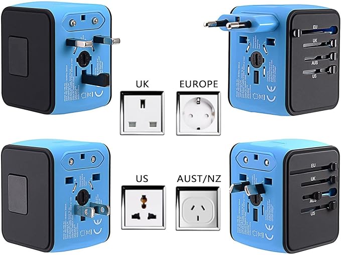 International Travel Adapter Universal Power Adapter Worldwide All in One 4 - Image 4