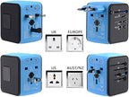 International Travel Adapter Universal Power Adapter Worldwide All in One 4 - Image 4