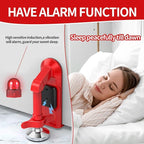 Portable Alarm Door Stopper, Security Travel Anti-Theft Blocker - Image 3