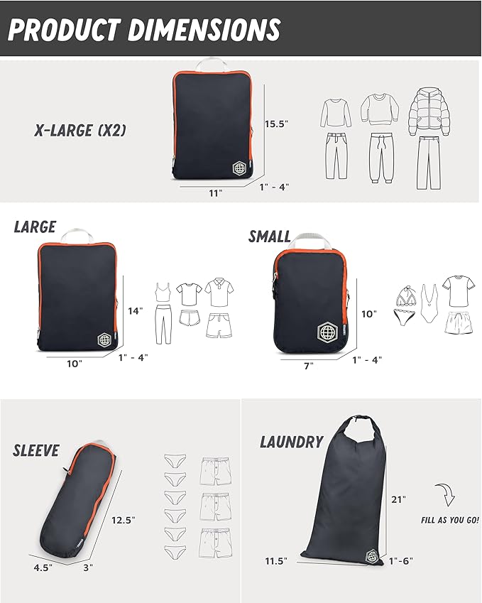 Large Compression Packing Cubes - Image 4