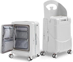 TABU 20" Ride-on Luggage with Seat，Front Opening Carry-On Hardshell Ride On by TABU