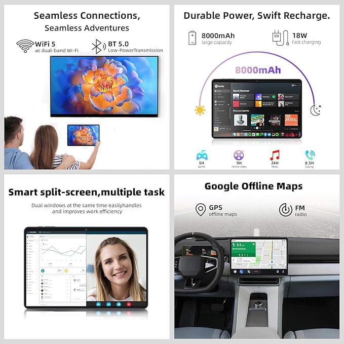 Tablet 10 Inch Android Tablets | - Image 7